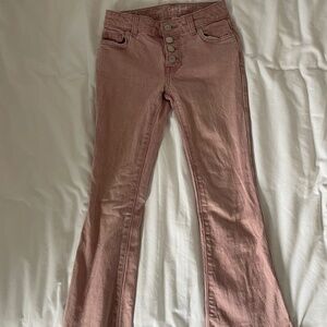 Girls pink jeans
